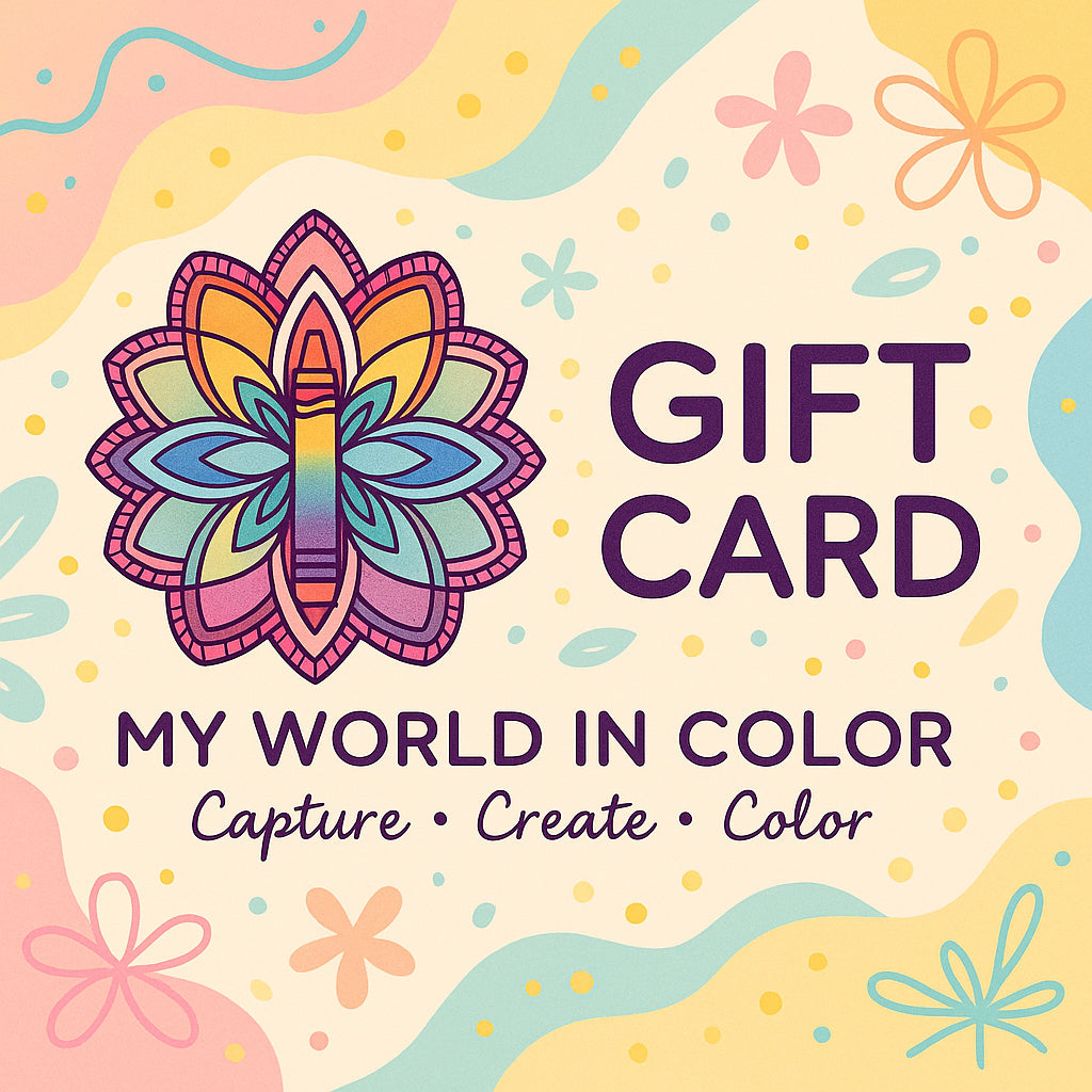 My World in Color - Gift Card